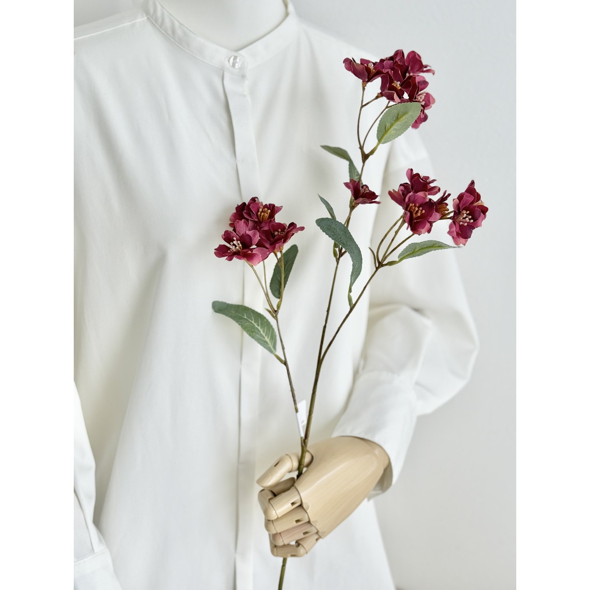 アウトレット◎即日★【造花】ビダヤコム/シュシュフルールスプレー ビューティ/V25114-016BTY