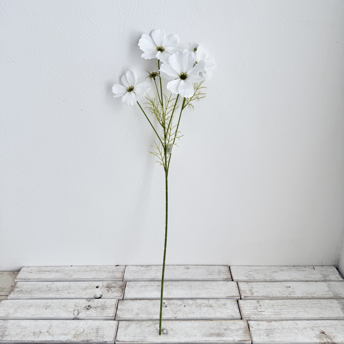即日★【造花】ビダヤコム/コスモス ホワイト/V23137-001W