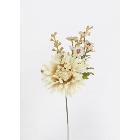 特価◎【造花】ビダヤコム/メゾンガーベラミックスピック ベージュ/V24166-013BEIGE