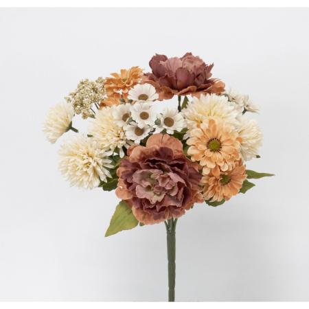 特価◎【造花】ビダヤコム/ミックスフルールブッシュ モーブ/V24178-042MAU