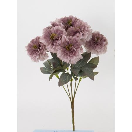 特価◎【造花】ビダヤコム/シャギーフルールブッシュ×7 ラベンダー/V25104-011L