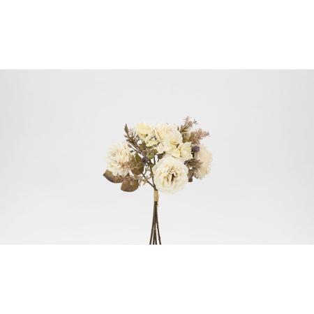 特価◎【造花】ビダヤコム/ドライローズバンドル ベージュ/V23152-013BEIGE