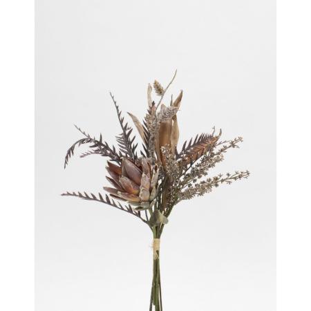 特価◎【造花】ビダヤコム/ドライプロテアバンドル バーガンディ/V23157-007BUR