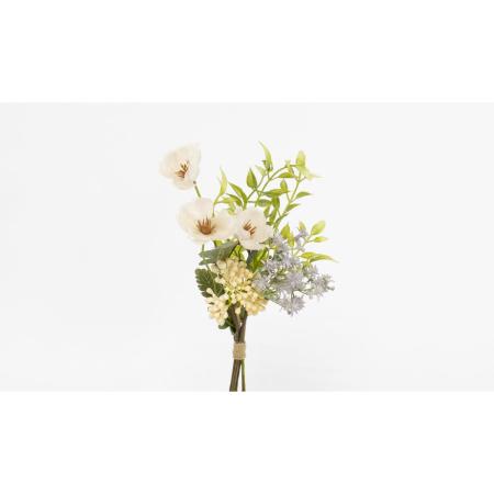 特価◎【造花】ビダヤコム/バルーンネイチャーミニブーケ クリーム/V24250-037C