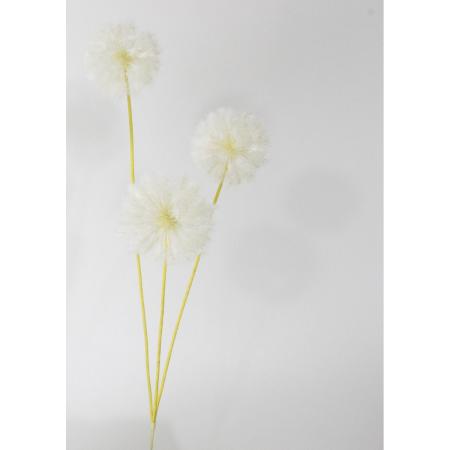 特価◎【造花】ビダヤコム/ダンデリオンスプレー ホワイト/V24173-001W