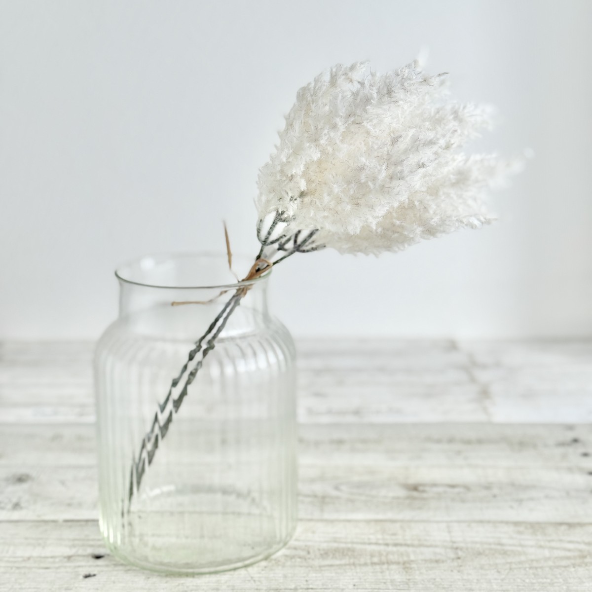 即日★【造花】ビダヤコム/パンパスの束(3本/束) クリーム/V25119-037C