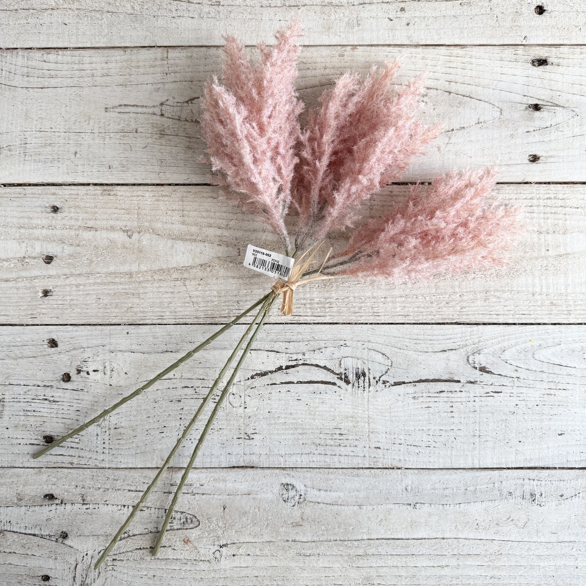 即日★【造花】ビダヤコム/パンパスの束(3本/束) ピンク/V25119-002P
