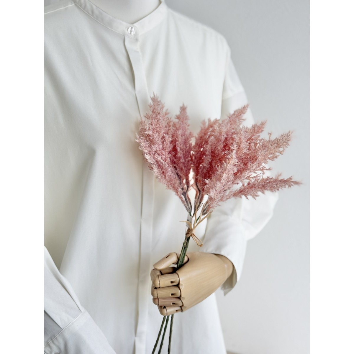 即日★【造花】ビダヤコム/パンパスの束(3本/束) ピンク/V25119-002P