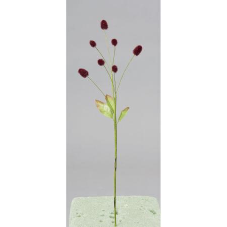 特価◎【造花】ビダヤコム/ワレモコウピック バーガンディ/V24202-007BUR