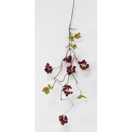 特価◎【造花】ビダヤコム/ベリーバイン レッド/V24239-003R