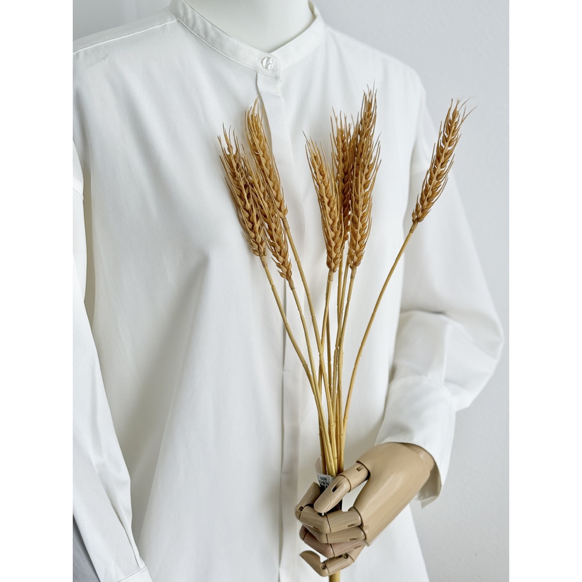 即日★【造花】ビダヤコム/麦の穂(3本/束) ブラウン/VR22121-008BR