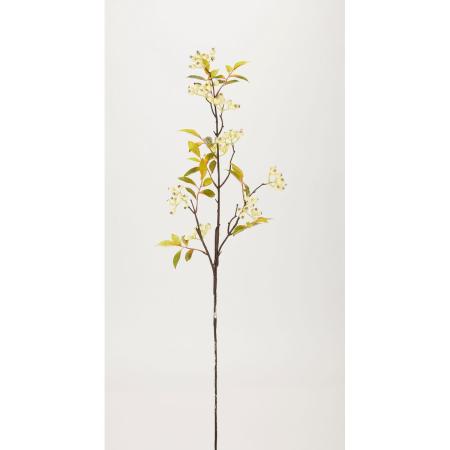 特価◎【造花】ビダヤコム/ホワイトベリーブランチ ホワイト/G7493-001W