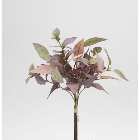 特価◎【造花】ビダヤコム/リーフベリーバンドル グリーン/モーブ/V23155-177G/MAU
