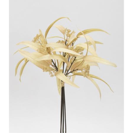 特価◎【造花】ビダヤコム/ユーカリバンドル(5本/束) ベージュ/V23151-013BEIGE