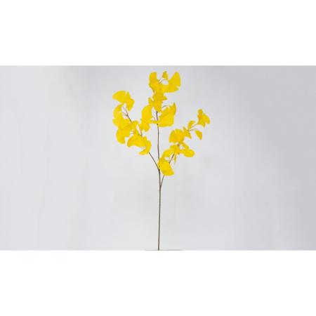 特価◎【造花】ビダヤコム/いちょう イエロー/V25118-004Y