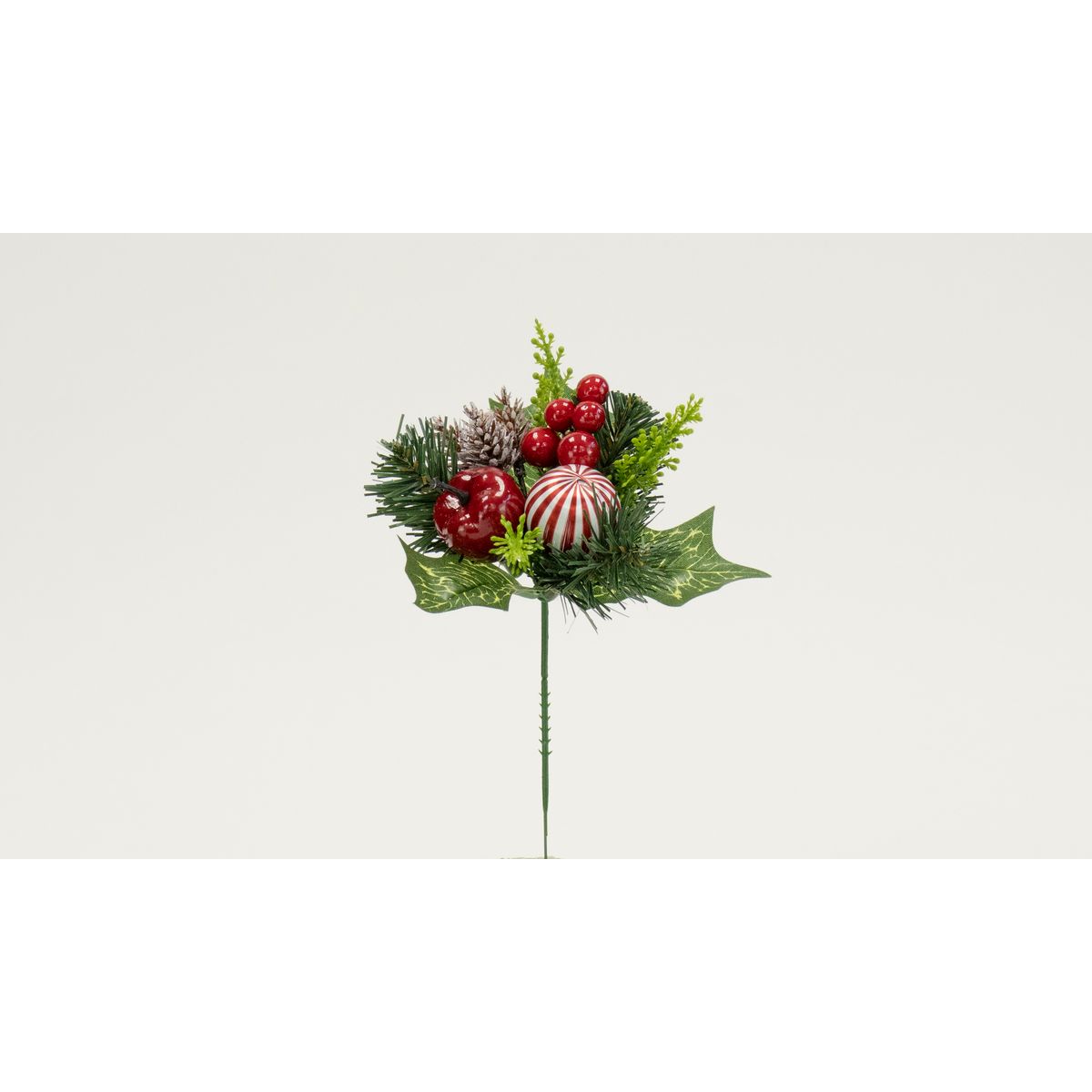特価◎【造花】ビダヤコム/キャンディクリスマスピック レッド/V22178-003R
