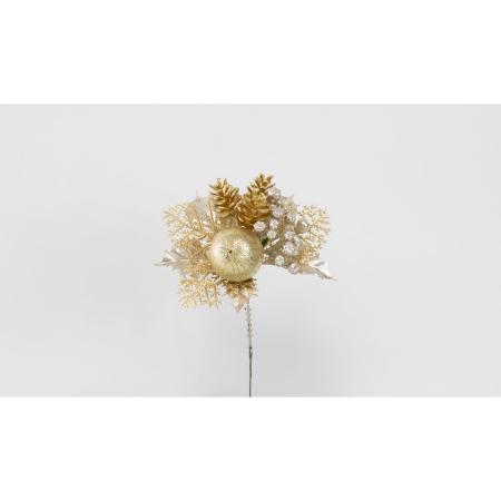 特価◎【造花】ビダヤコム/シャンパンミックスピック ゴールド/V24191-018GD
