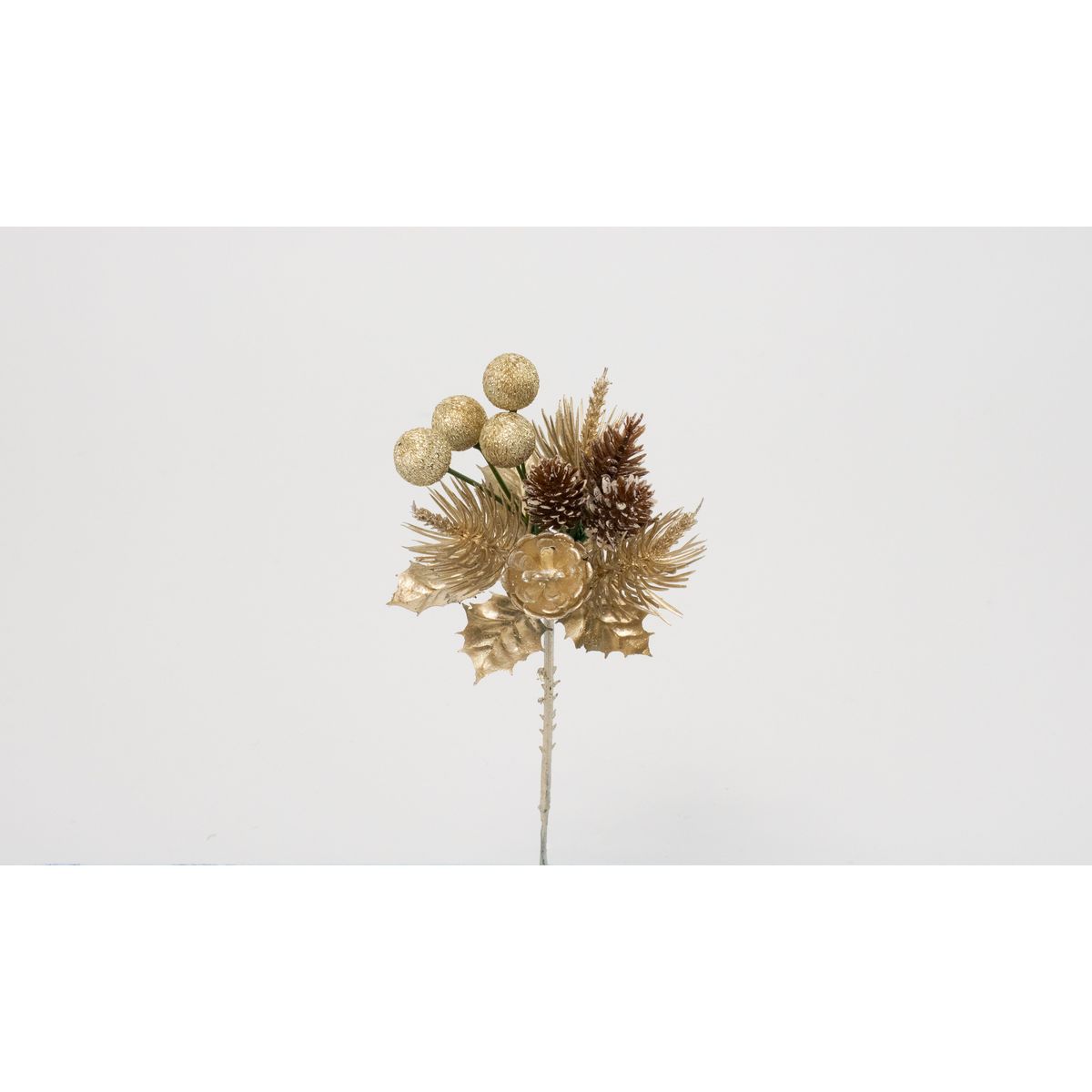 特価◎【造花】ビダヤコム/ノエルシャンパンミックスピック シャンパン/V25166-138CHAM