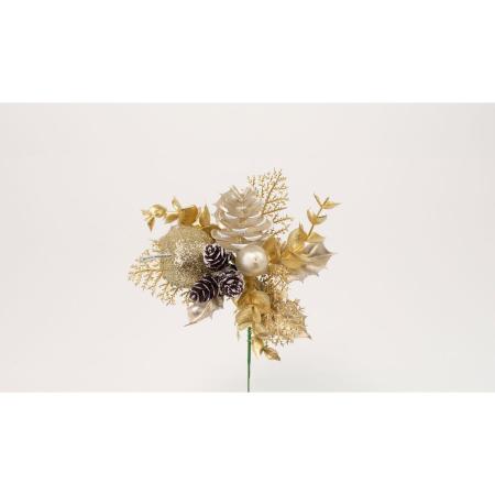 特価◎【造花】ビダヤコム/シャインミックスピック プラチナ/V25168-074PLATI
