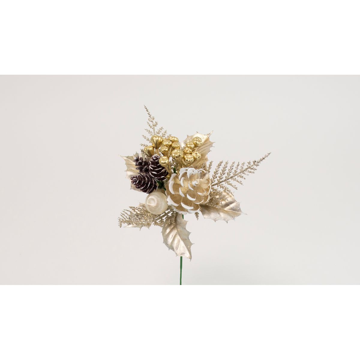 特価◎【造花】ビダヤコム/ミスティックシャインピック シャンパン/V25169-138CHAM