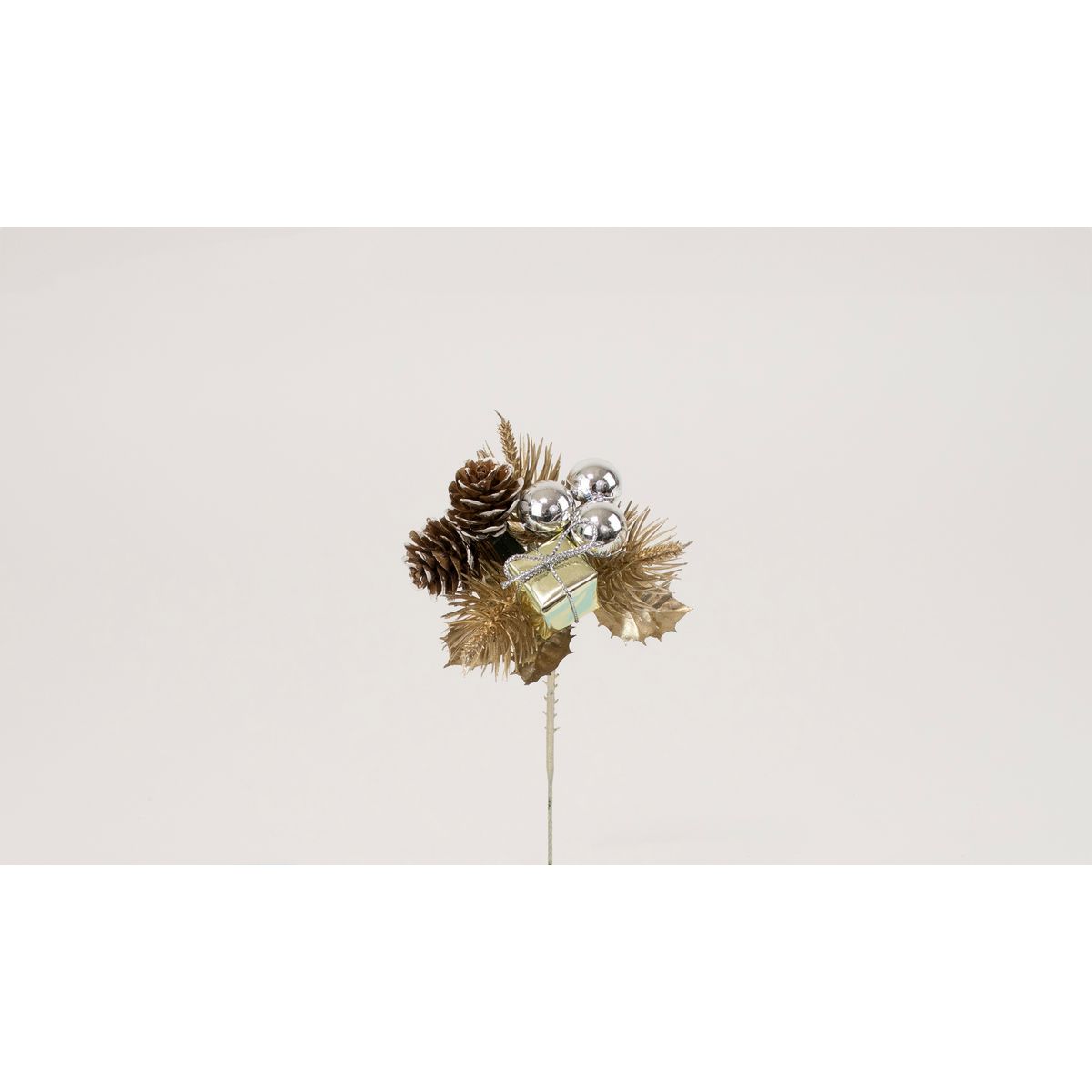 特価◎【造花】ビダヤコム/プラチナギフトボックスピック シャンパン/V25171-138CHAM