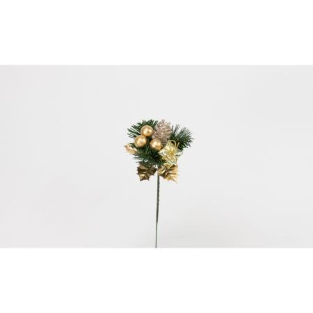 特価◎【造花】ビダヤコム/メタルギフトボックスピック ミックス/V24193-055MIX