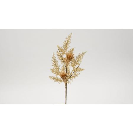 特価◎【造花】ビダヤコム/シャイニングリーフ(S) ゴールド/V22229-018GD