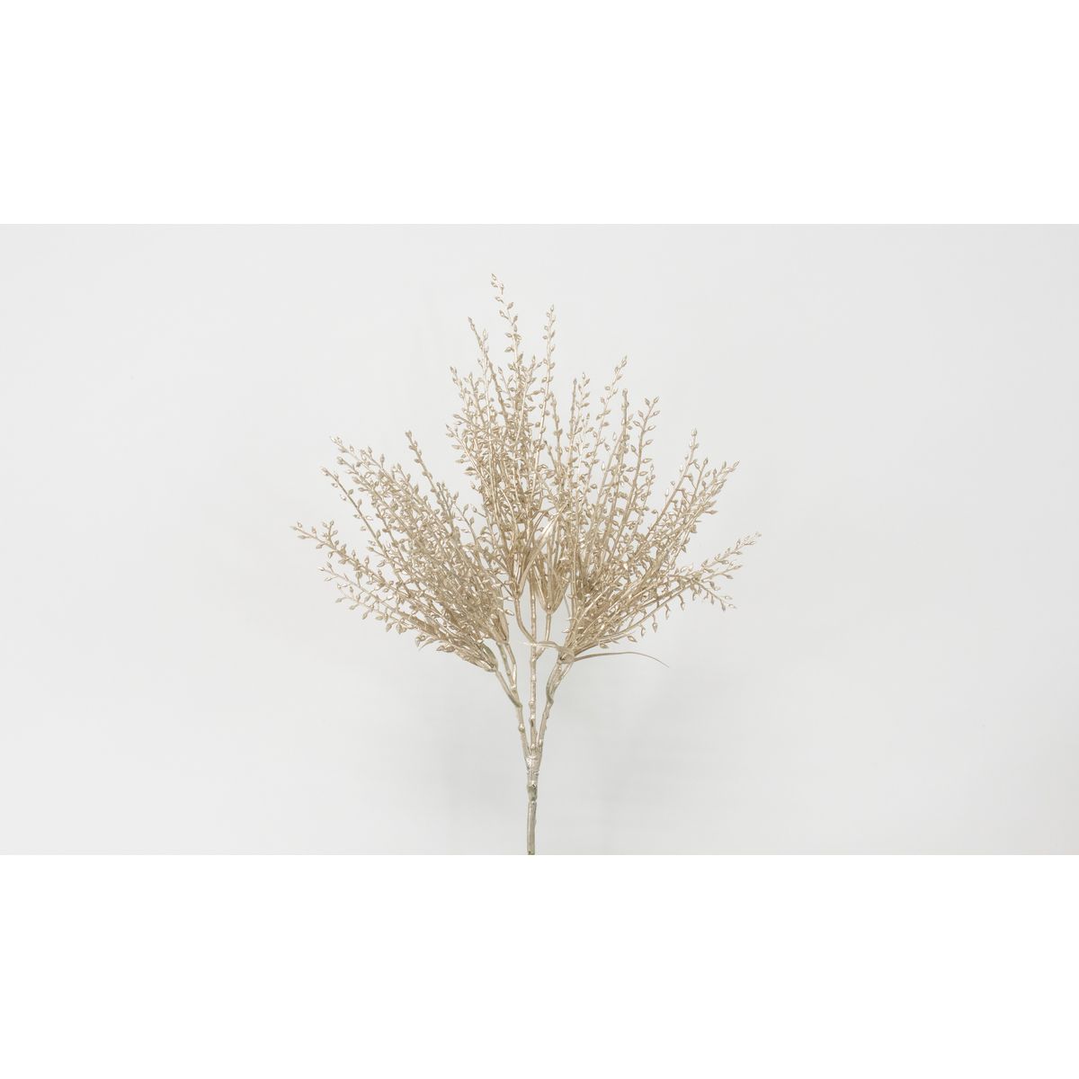 特価◎【造花】ビダヤコム/ブルームプラチナブッシュ プラチナ/V24233-074PLATI