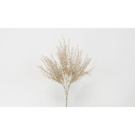 特価◎【造花】ビダヤコム/ブルームプラチナブッシュ プラチナ/V24233-074PLATI