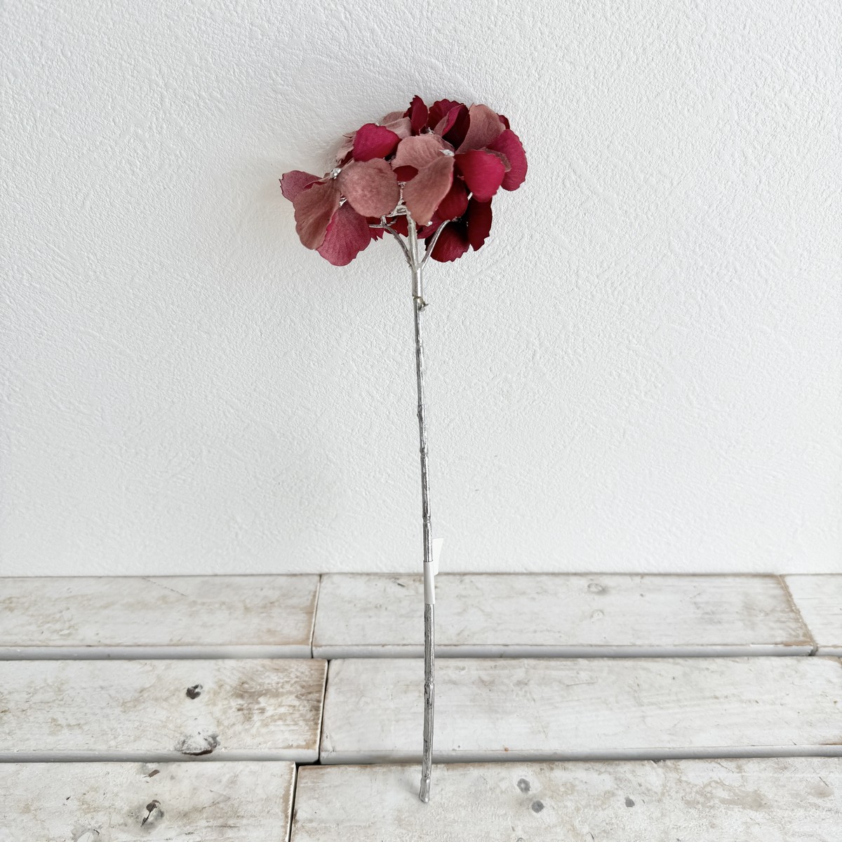 アウトレット◎即日★【造花】ビダヤコム/メルティハイドレンジアピック バーガンディ/V22170-007BUR