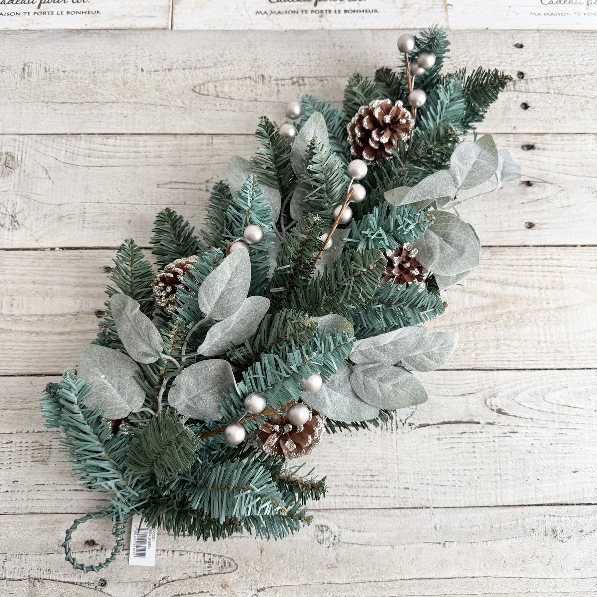 即日★【造花】ビダヤコム/ミックスティアドロップ グリーン/V22221-024G