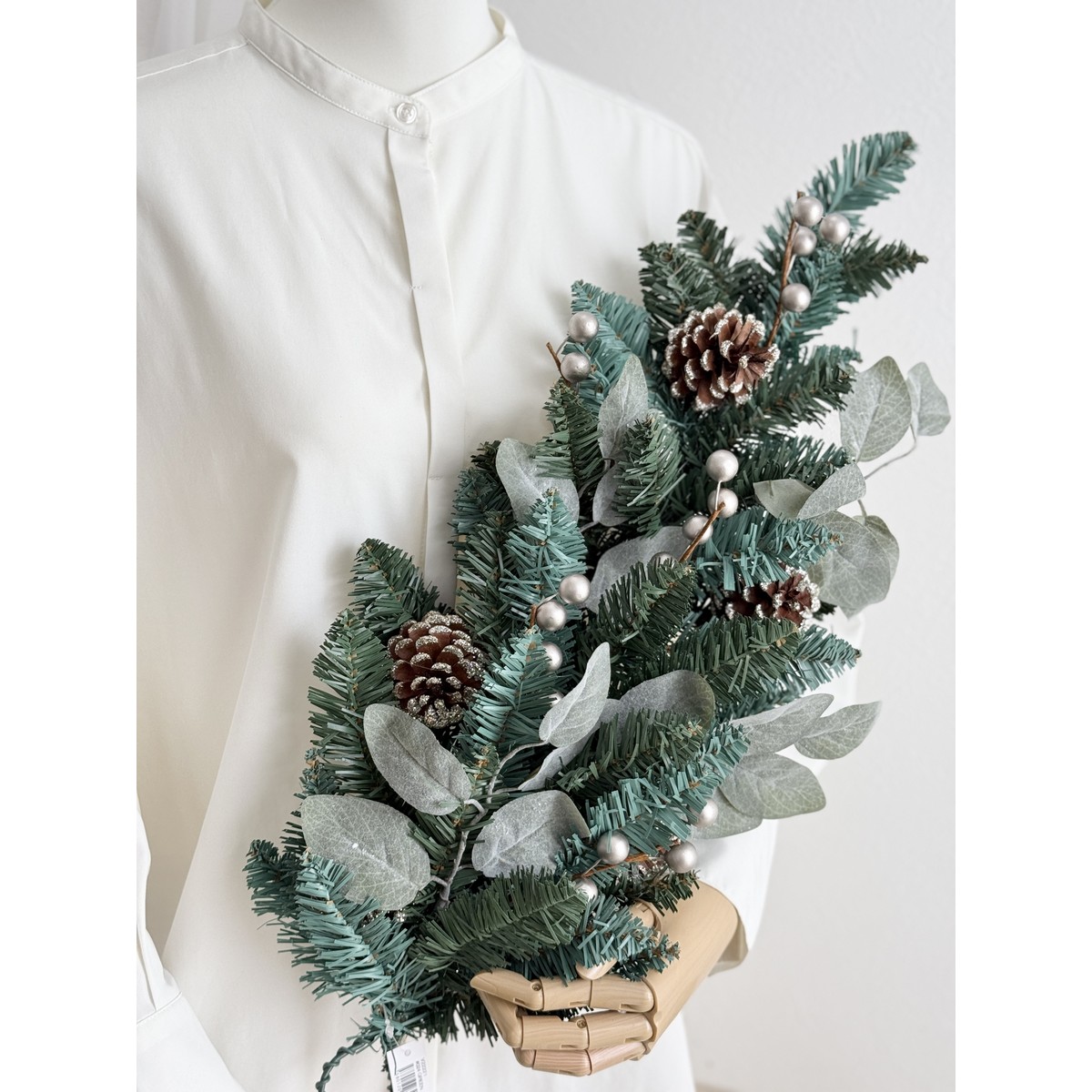 即日★【造花】ビダヤコム/ミックスティアドロップ グリーン/V22221-024G