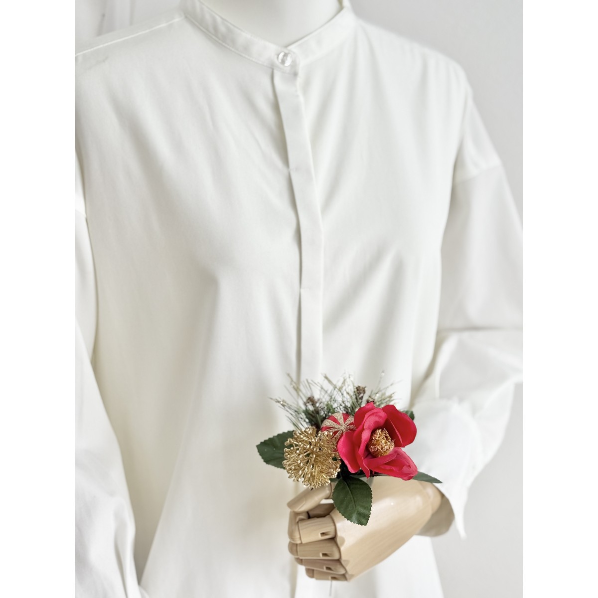 即日★【造花】ビダヤコム/万福椿ピック レッド/V25175-003R