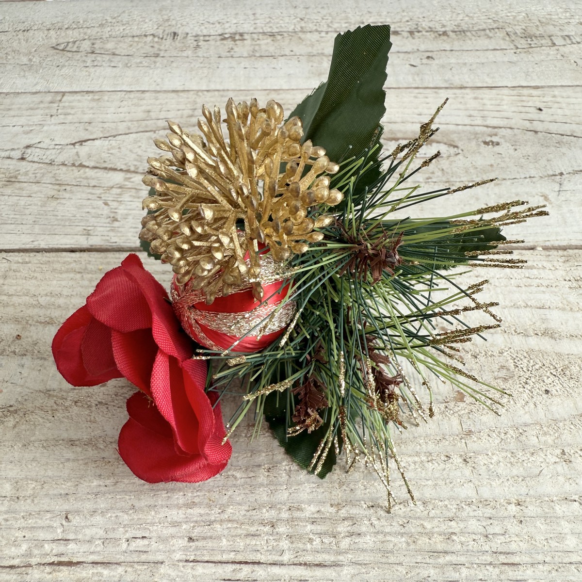 即日★【造花】ビダヤコム/万福椿ピック レッド/V25175-003R