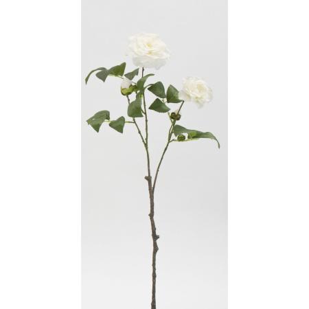 特価◎【造花】ビダヤコム/寒椿 ホワイト/V22160-001W