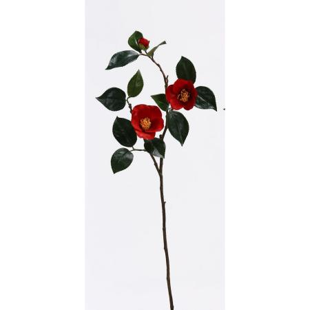 特価◎【造花】ビダヤコム/やぶ椿 レッド/V22174-003R