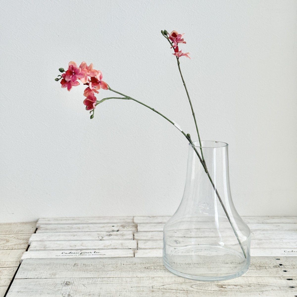 アウトレット◎即日★【造花】ビダヤコム/トウィンクルオーキッド コーラル/V25014-067COR