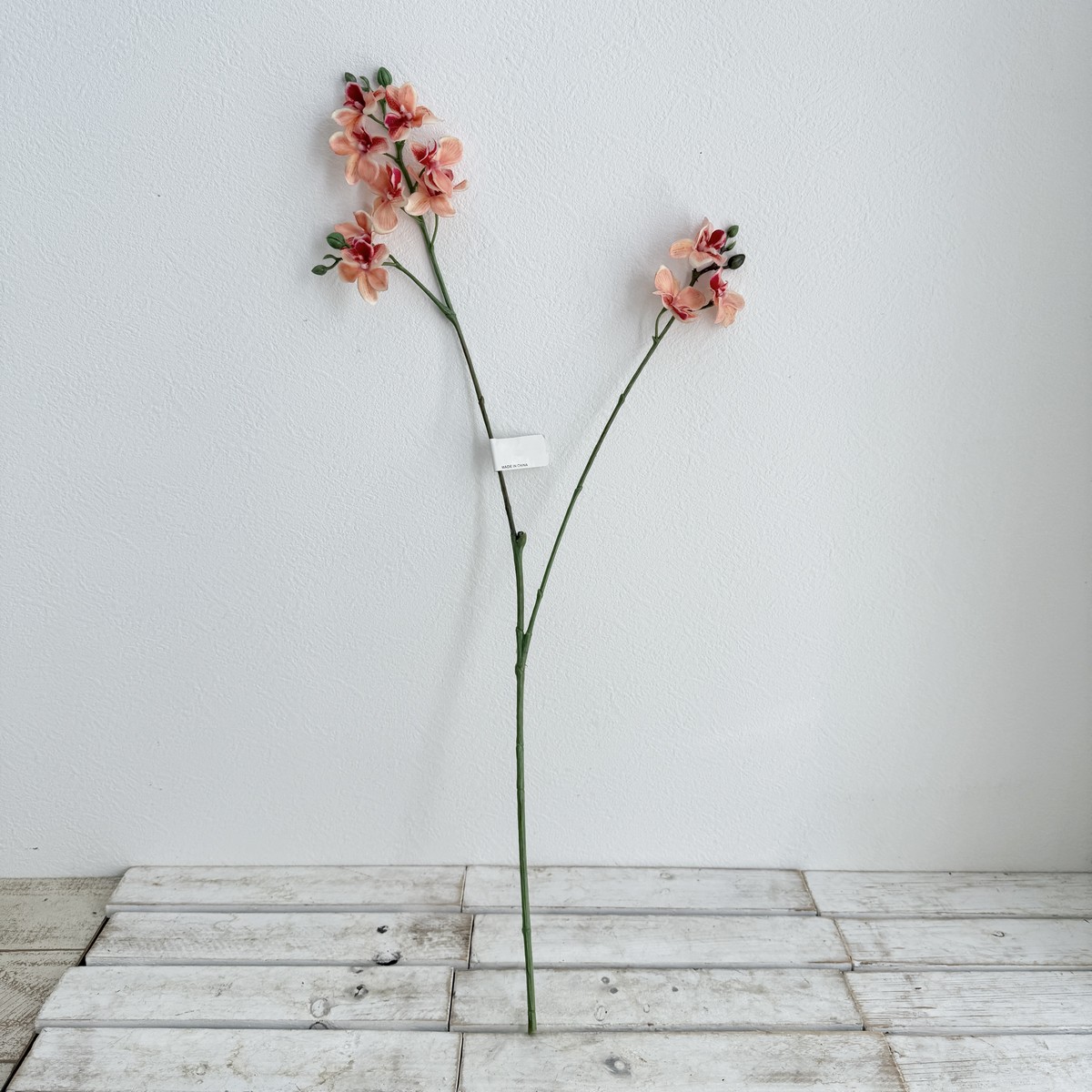 即日★【造花】ビダヤコム/トウィンクルオーキッド ピーチ/V25014-006PEA