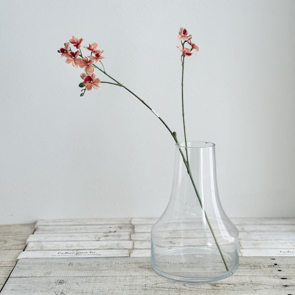 即日★【造花】ビダヤコム/トウィンクルオーキッド ピーチ/V25014-006PEA