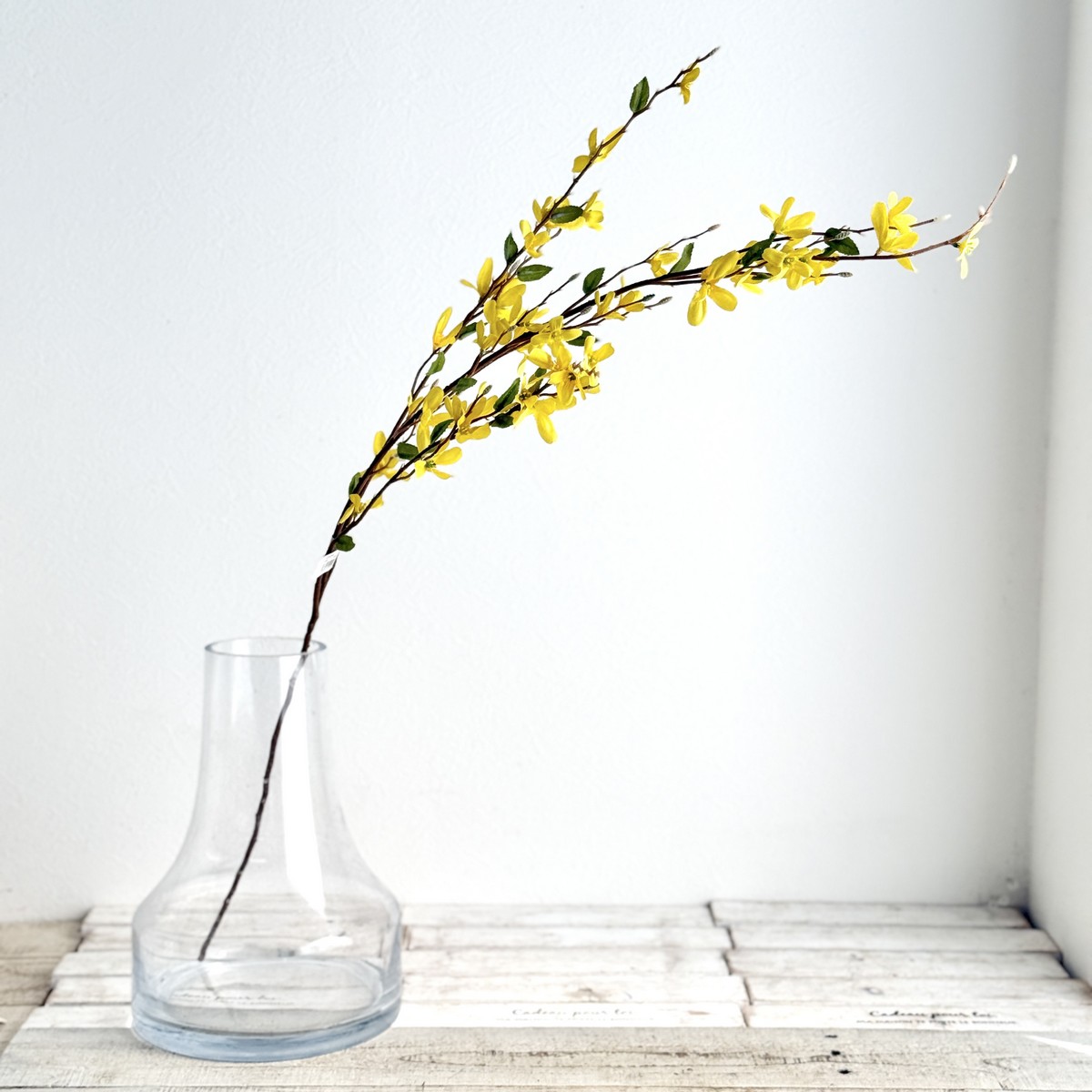 即日★【造花】ビダヤコム/レンギョウ イエロー/V22244-004Y