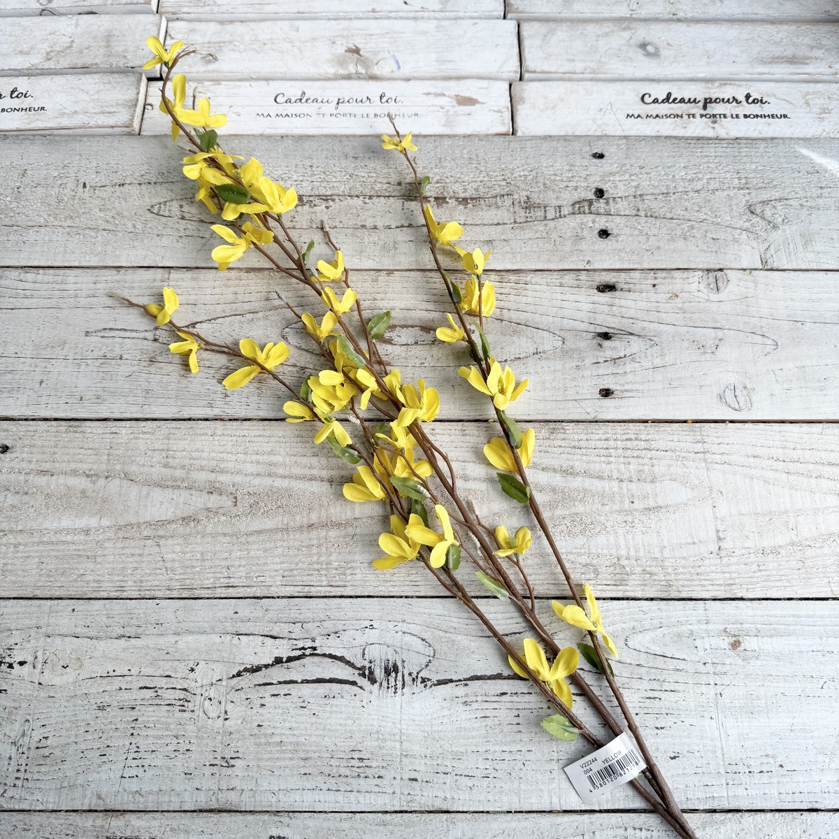 即日★【造花】ビダヤコム/レンギョウ イエロー/V22244-004Y