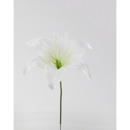 特価◎【造花】ビダヤコム/百合ピック ホワイト/V25001-001W