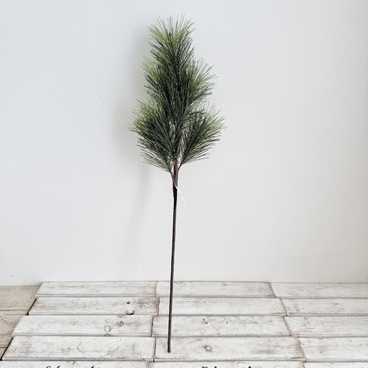 即日★【造花】ビダヤコム/若緑松×6 ツートン/グリーン/V24229-0822T/G