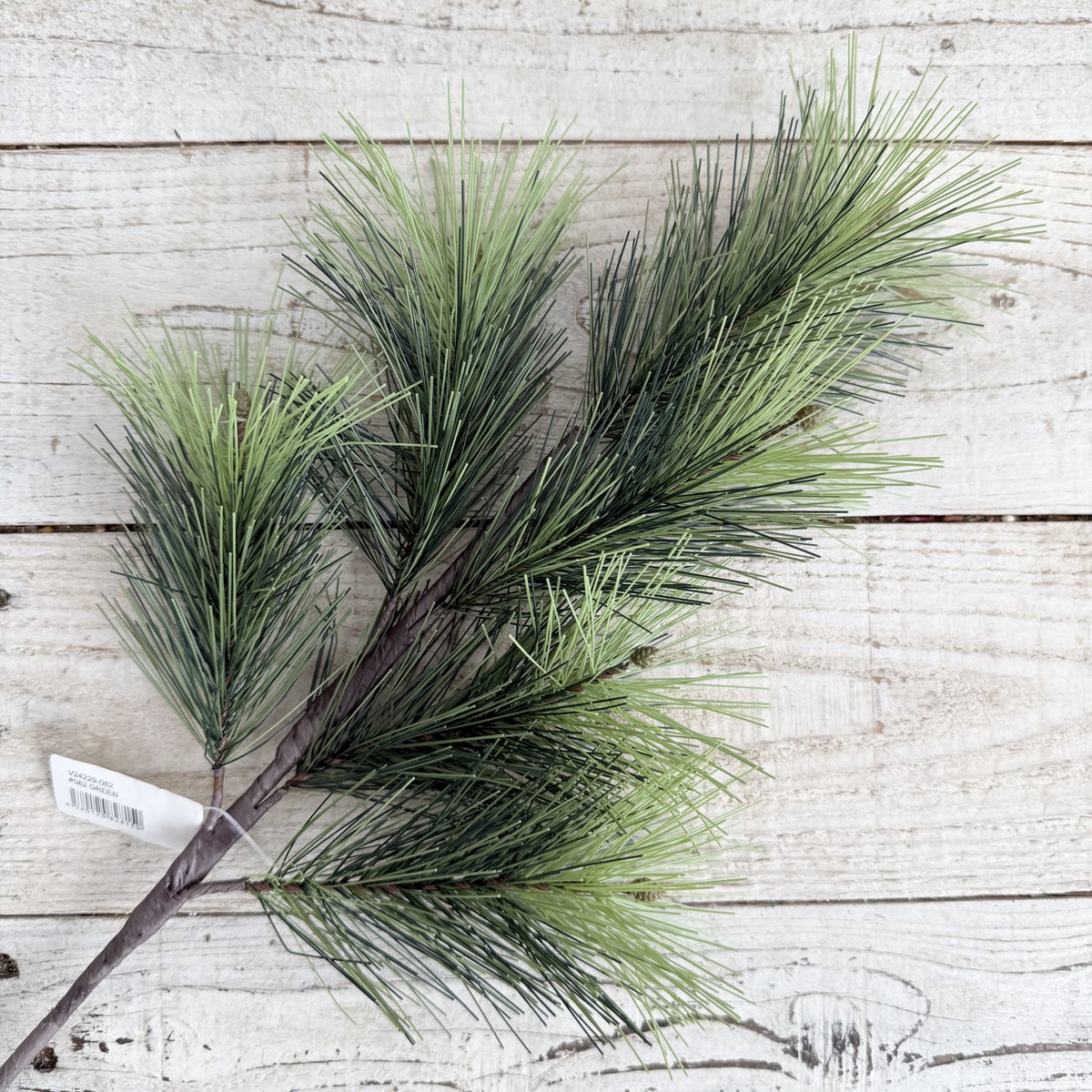 即日★【造花】ビダヤコム/若緑松×6 ツートン/グリーン/V24229-0822T/G