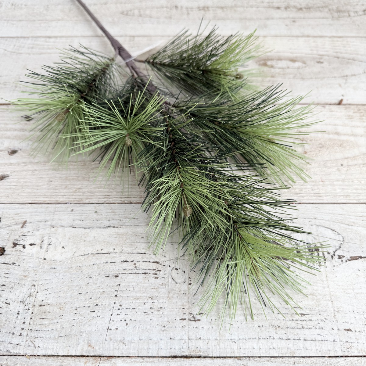 即日★【造花】ビダヤコム/若緑松×6 ツートン/グリーン/V24229-0822T/G