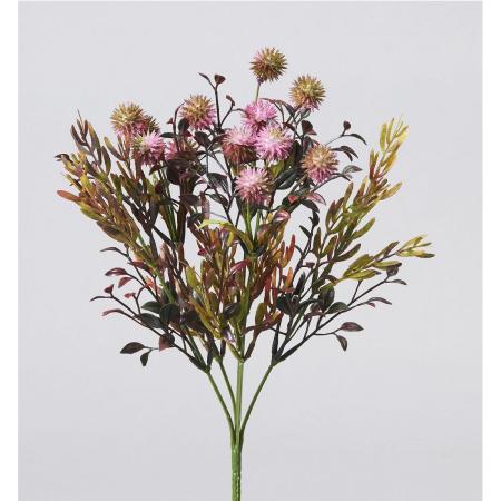 特価◎【造花】ビダヤコム/オータムミックスブッシュ モーブ/FD3879-042MAU