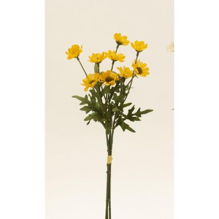 特価◎【造花】ビダヤコム/デージーバンドル(3本/束) イエロー/V22163-004Y