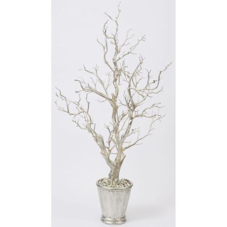 特価◎【人工観葉植物】ビダヤコム/ツイッグツリー シルバー/1807P-019SIL