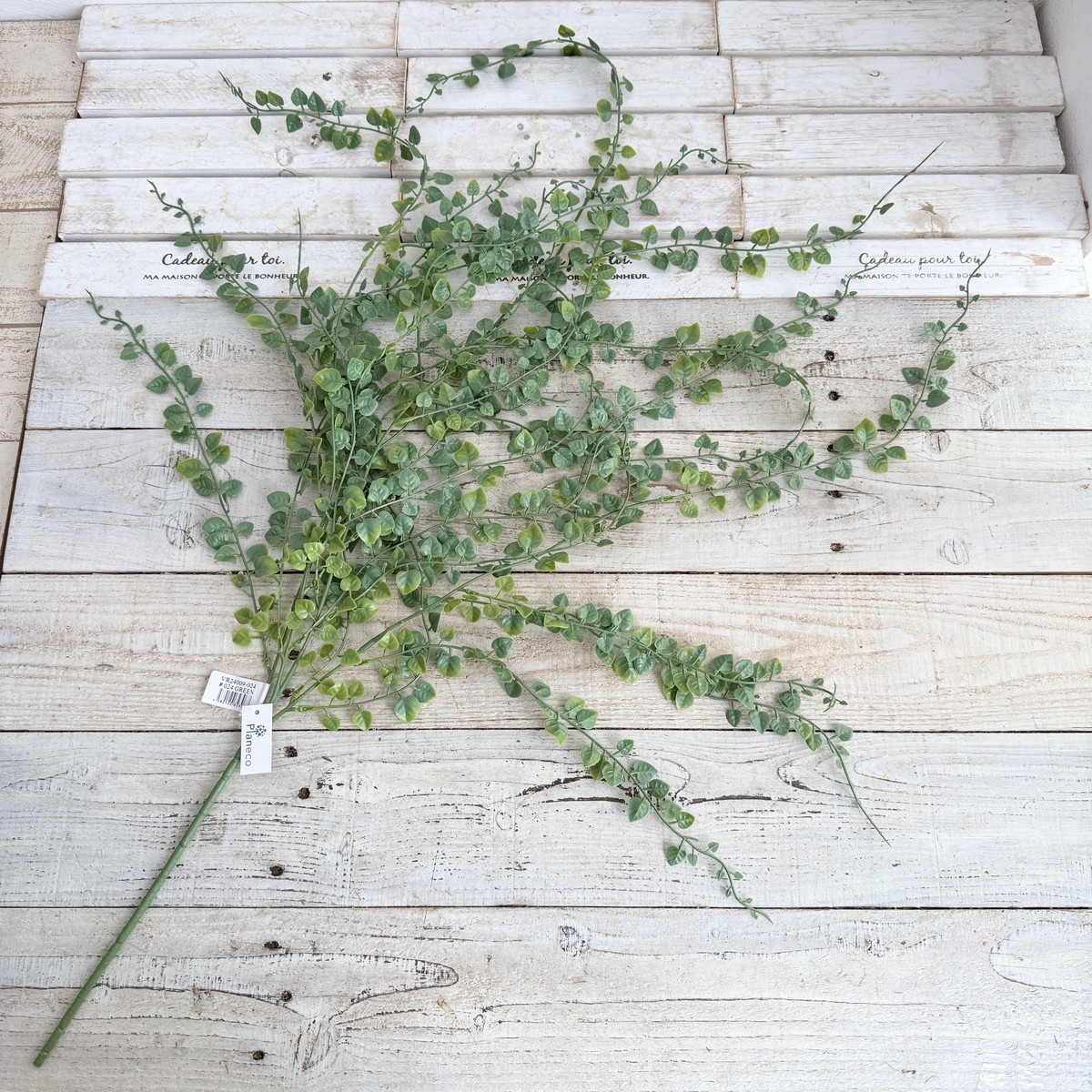 即日★【造花】ビダヤコム/Planeco ハートカズラバイン グリーン/VR24009-024G