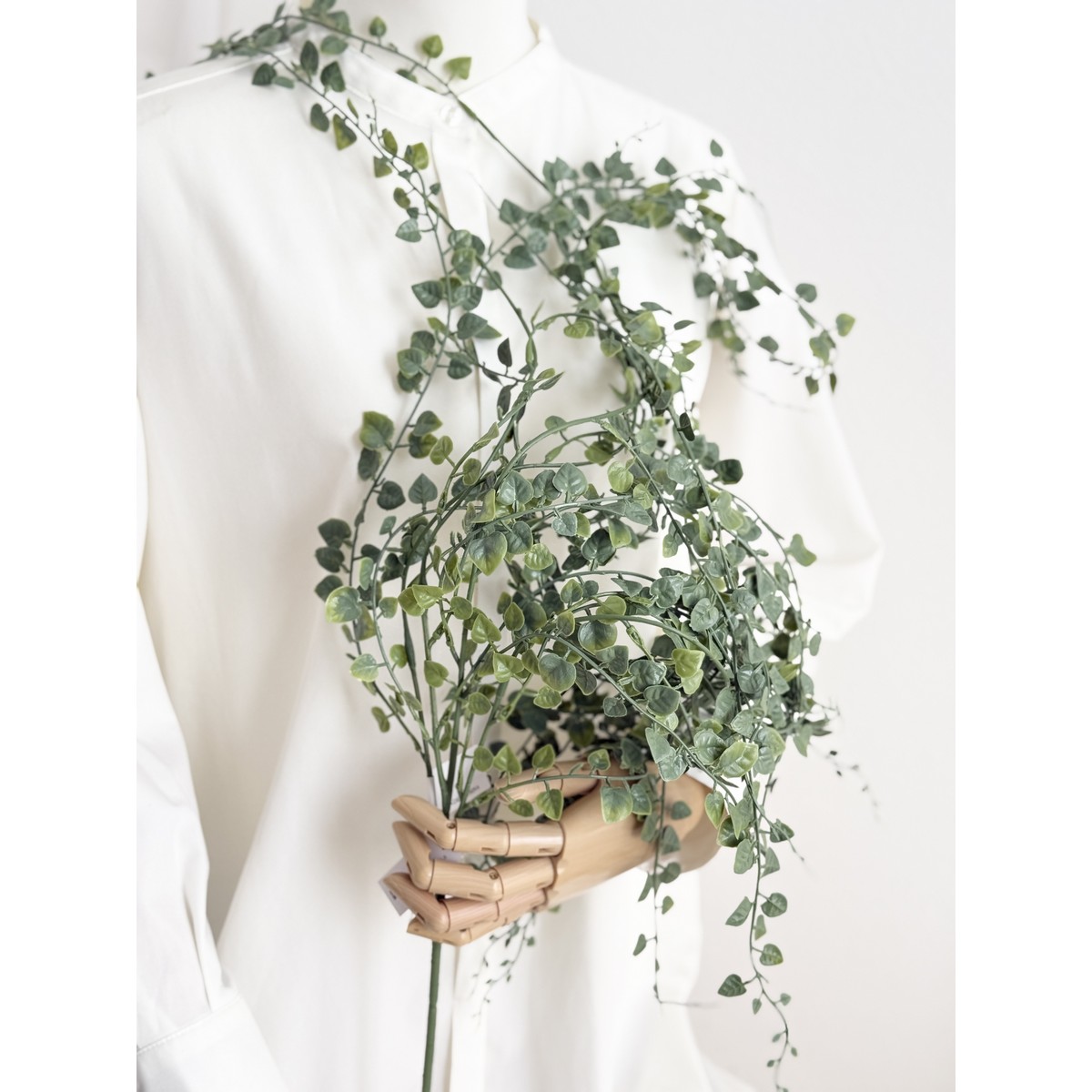 即日★【造花】ビダヤコム/Planeco ハートカズラバイン グリーン/VR24009-024G